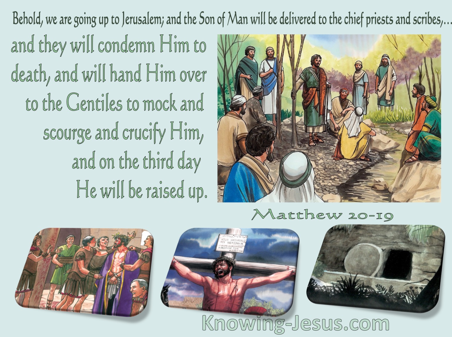 What Does Matthew 20 19 Mean 